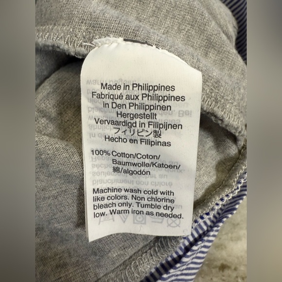 J. Crew Mercantile Women’s Boatneck Long Sleeve Tee with Woven Cuffs - Size XL - Picture 5 of 6